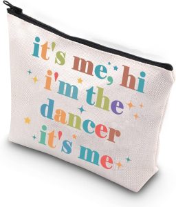 Zippered Cosmetic Bag for Dancers