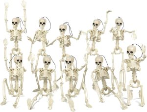 10 Pack 16" Halloween Skeleton