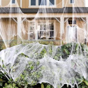 1400 sqft Halloween Spider Webs Decorations