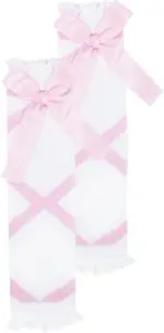 RuffleButts® Infant/Toddler Girls Ballet Bow Leg Warmers©