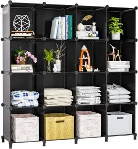 Neprock 16 Cubby Storage Organizer for Closet