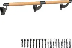 SELEWARE Wall Mount Traditional Ballet Barre