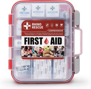RHINO RESCUE 350 Pieces All-Purpose First Aid Kit