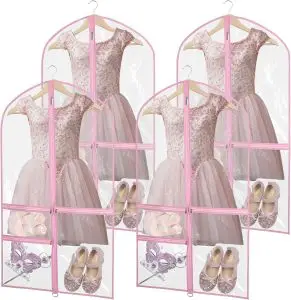 Zilink Clear Dance Costume Garment Bag 40”