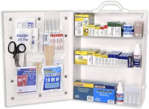 Rapid Care 3 Shelf ANSI/OSHA Compliant All Purpose First Aid Cabinet